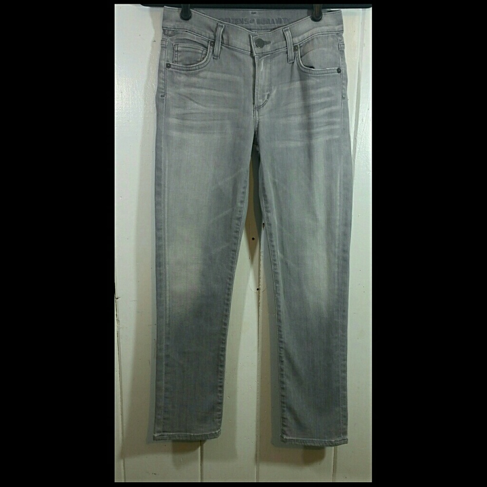 Citizens of Humanity Slim Straight Ankle Jeans